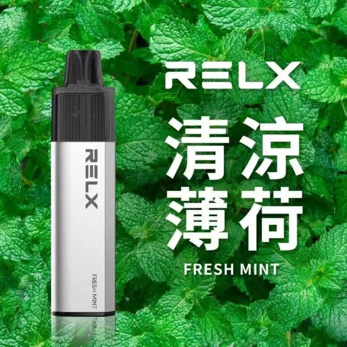 【清涼薄荷】悅刻RELX GA8000拋棄式電子煙｜免充電設計・大容量體驗